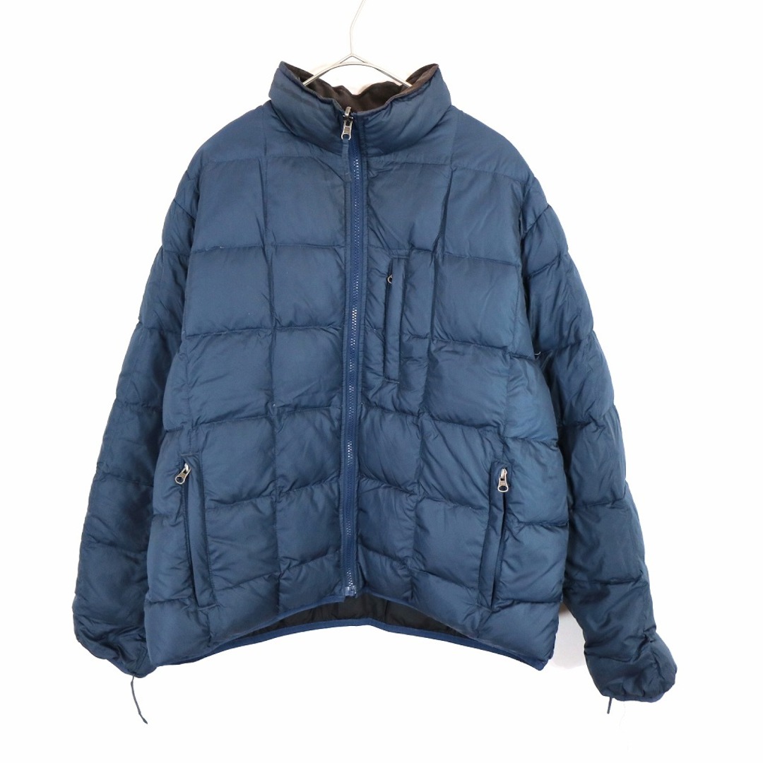 SALE/ L.L.Bean エルエルビーン ダウンジャケット アウトドア キャンプ アウター 防寒 登山 ブルー (メンズ M)   O0754