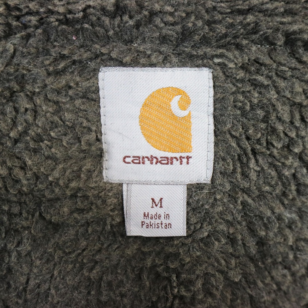 SALE/ 90年代 Carhartt カーハート パーカー 防寒  刺繍  ワーク ブラック (メンズ M)   O0755 9