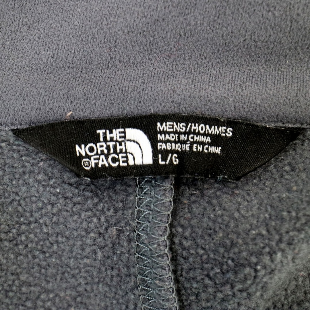 SALE/ THE NORTH FACE ノースフェイス ソフトシェルジャケット アウトドア 胸元ワンポイントロゴ グレー (メンズ L)   O0737