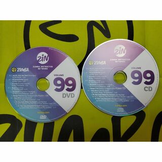 ズンバ(Zumba)のZUMBA　ズンバ　ZIN99　CD ＆ DVD　インストラクター専用(スポーツ/フィットネス)