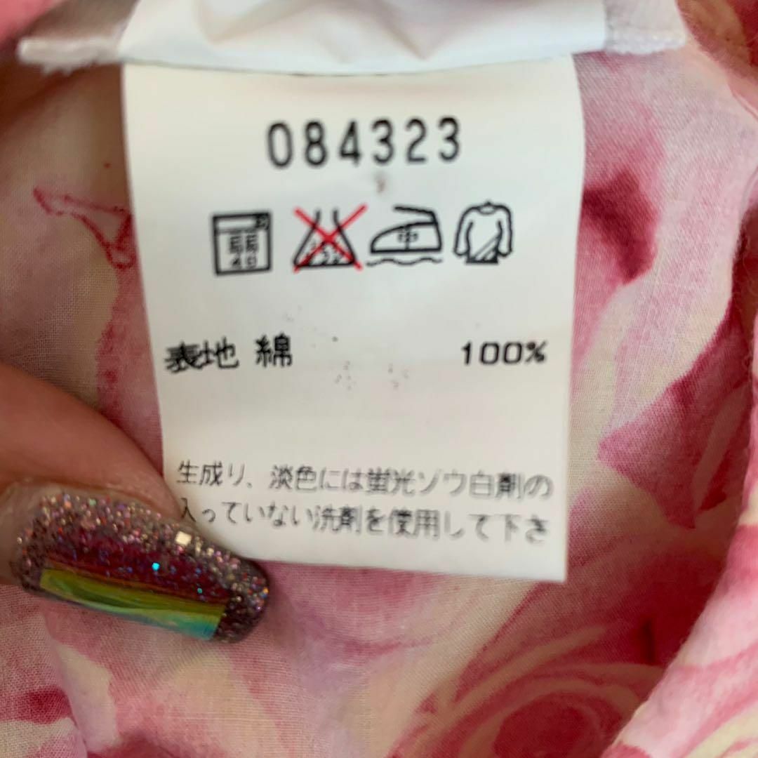 again B アニエスベー 花柄ブラウス ブラウス ピンク 花柄 長袖 again B アニエスベー 花柄ブラウス ブラウス ピンク 花柄 長袖