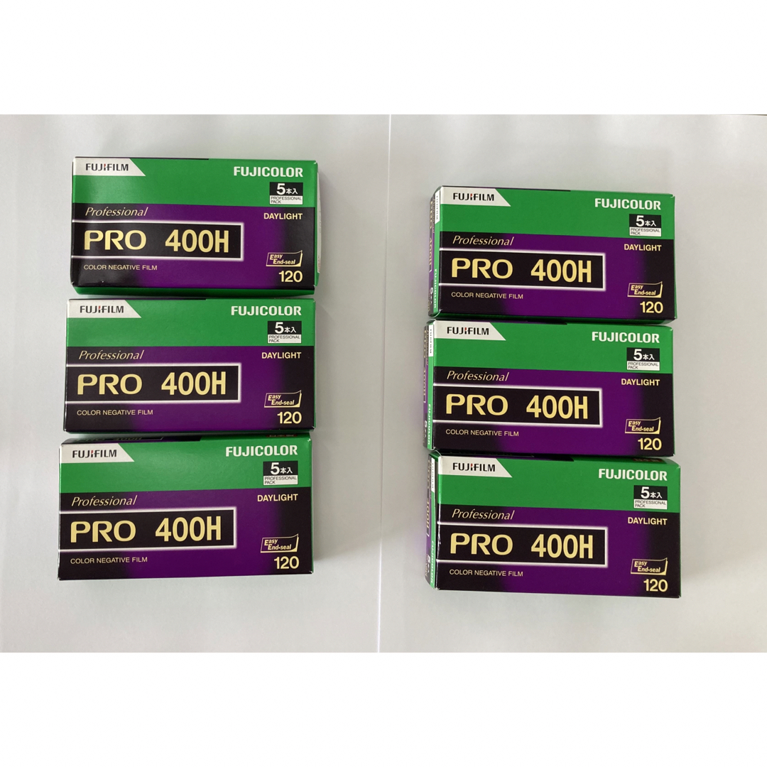 FUJIFILM PRO400H 120 5本入り　6個セット