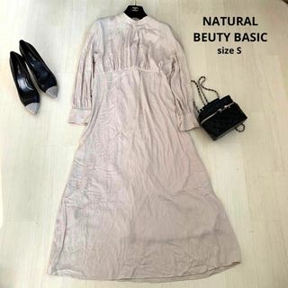 エヌナチュラルビューティーベーシック(N.Natural beauty basic)のNATURAL BEUTY BASIC ナチュラルビューティーベーシック　ワンピ(ロングワンピース/マキシワンピース)