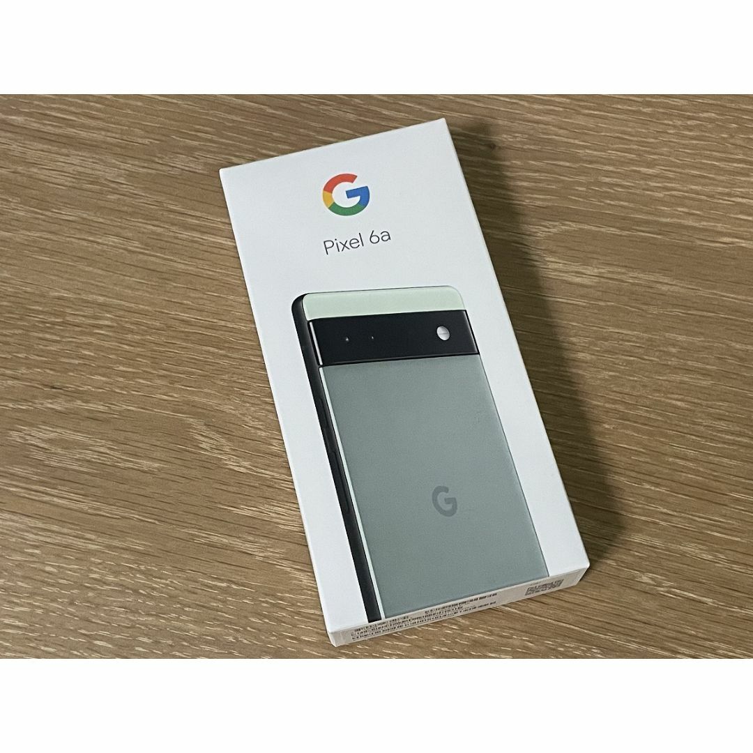 未使用 Google Pixel 6a 6GB/128GB セージ ①