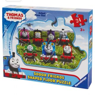 トーマス(THOMAS)のピースが大きいフロアパズル ソドー島のなかまたち 24ピース トーマス＆フレンズ(知育玩具)