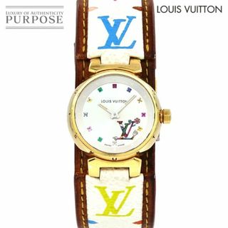 ルイヴィトン(LOUIS VUITTON)のルイ ヴィトン LOUIS VUITTON タンブール ラブ モノグラム マルチカラー Q12131 レディース 腕時計 村上隆コラボ 100本限定 K18YG VLP 90205163(腕時計)