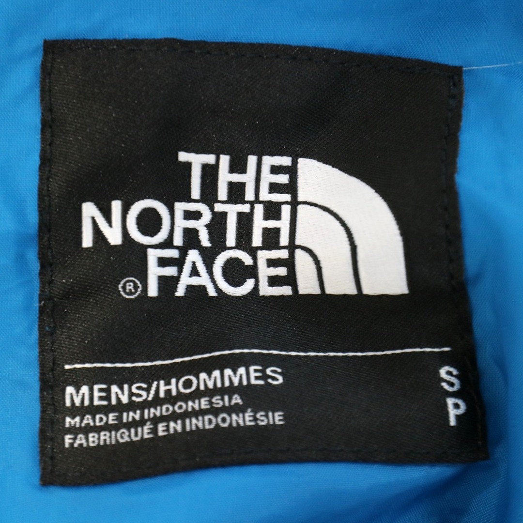 THE NORTH FACE(ザノースフェイス)のSALE/ THE NORTH FACE ノースフェイス マウンテンパーカー 刺繍  アウトドア キャンプ アウター 登山 ロゴ ブルー (メンズ S) 中古 古着 O0778 メンズのジャケット/アウター(マウンテンパーカー)の商品写真