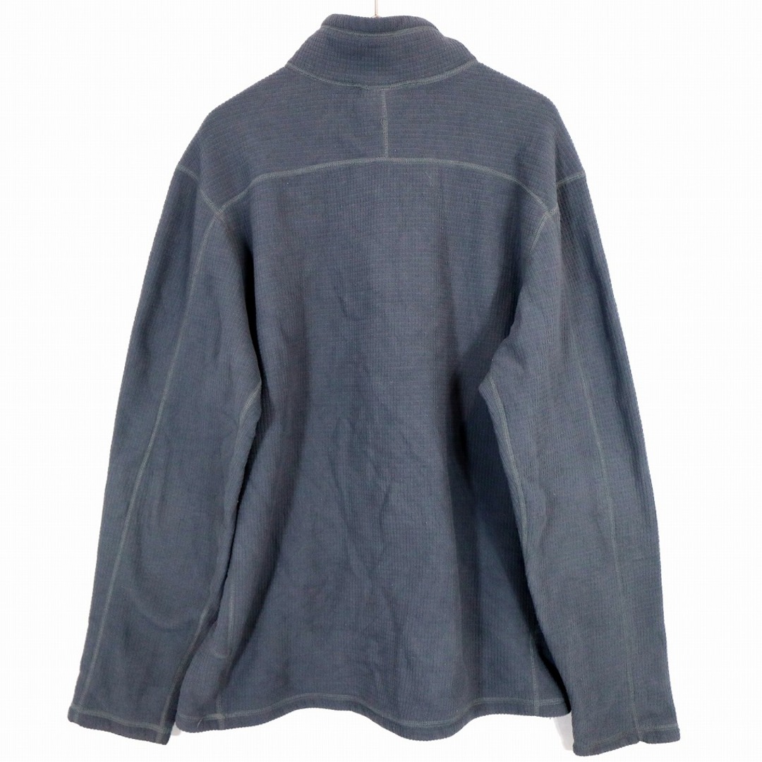 SALE/ THE NORTH FACE ノースフェイス ハーフジッププルオーバーフリースジャケット アウトドア キャンプ グレー (メンズ L) 中古 古着 O0796