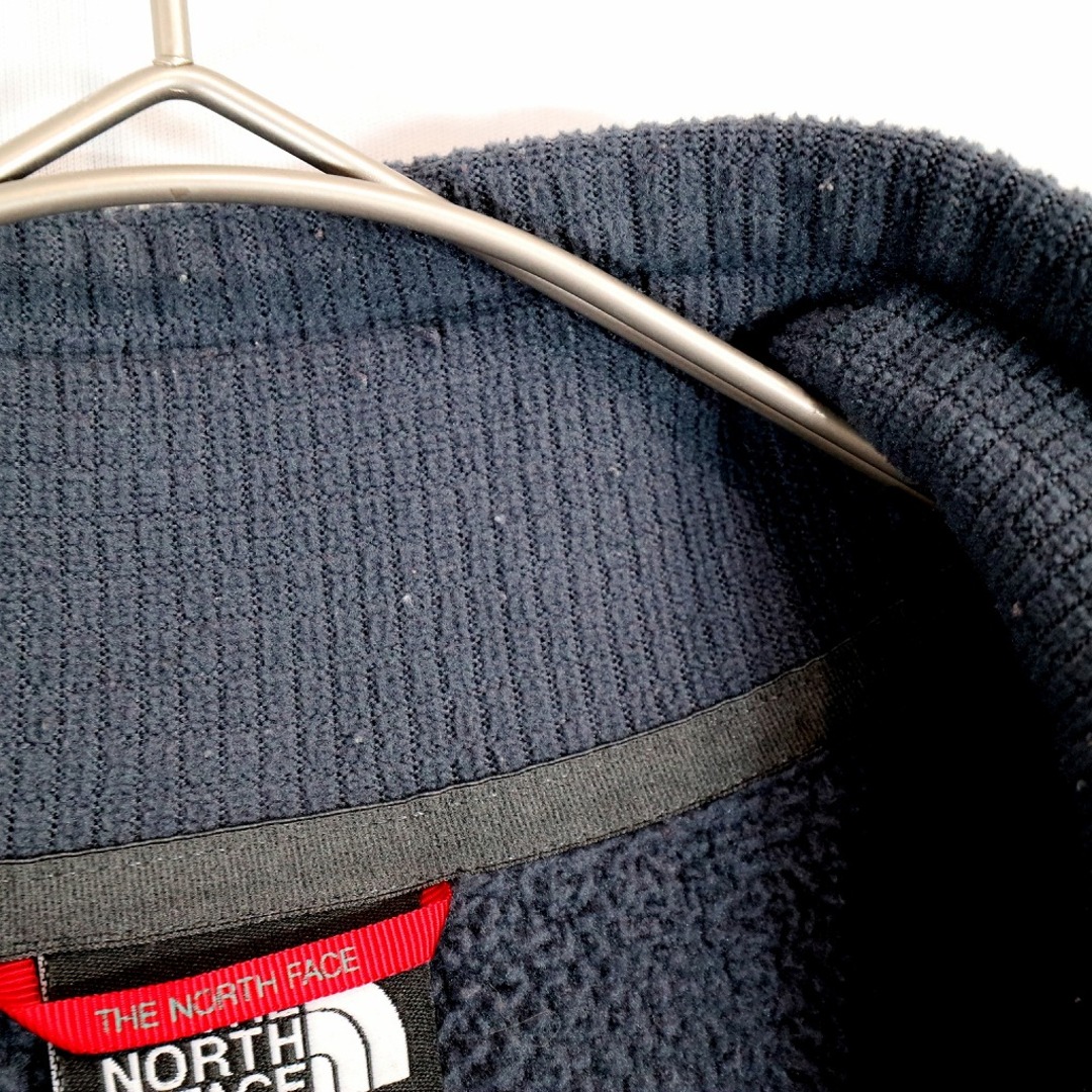 SALE/ THE NORTH FACE ノースフェイス ハーフジッププルオーバーフリースジャケット アウトドア キャンプ グレー (メンズ L) 中古 古着 O0796