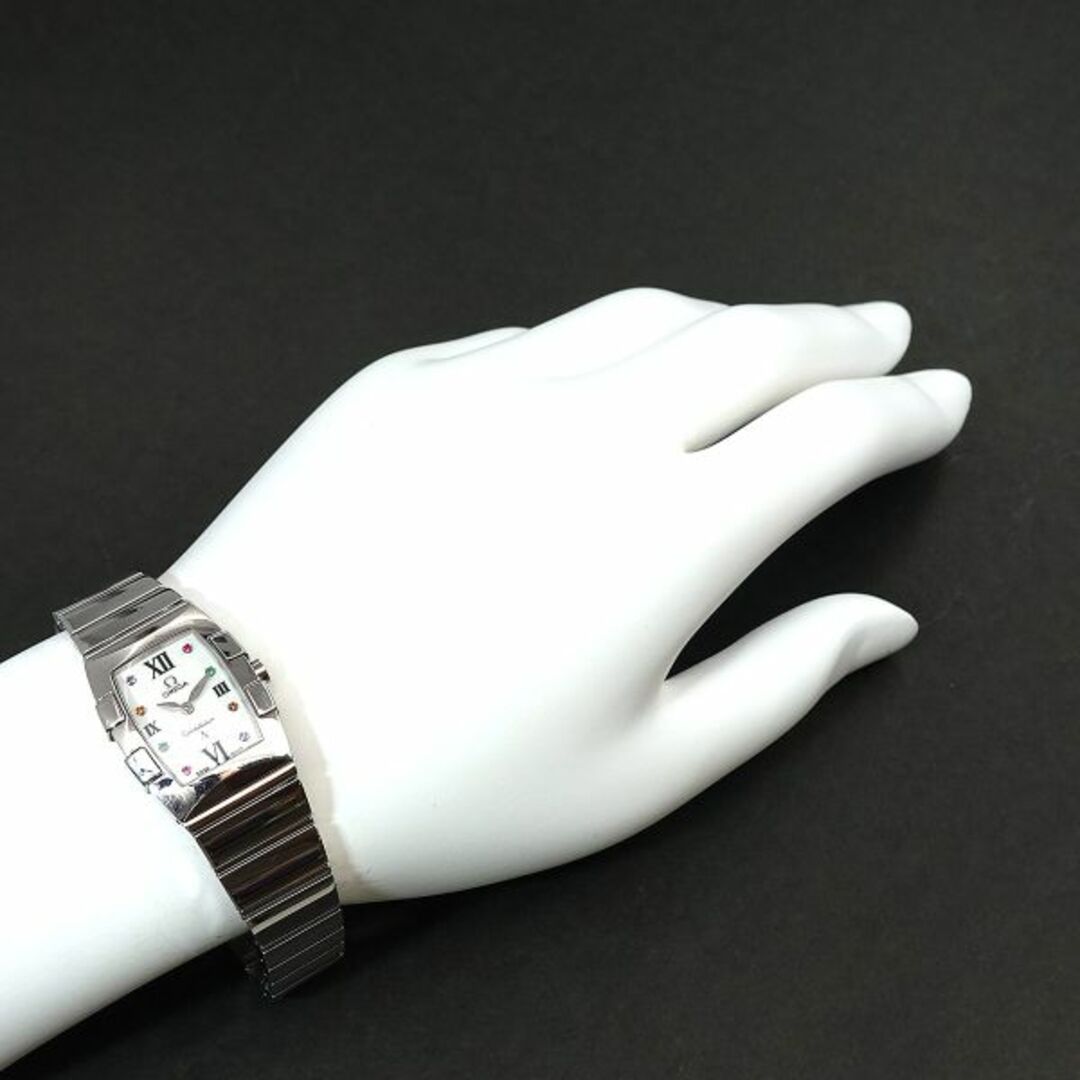 OMEGA オメガ コンステレーション クアドレラ 腕時計 電池式 1585.79 レディース 中古 OMEGA オメガ コンステレーション クアドレラ 腕時計 電池式 1585.79 レディース 中古