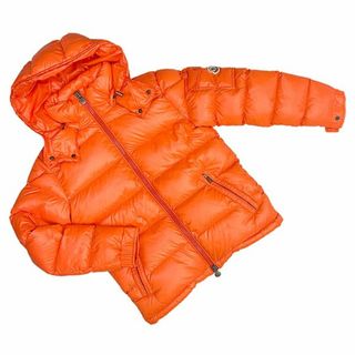 モンクレール(MONCLER)のモンクレール ダウンジャケット アウター レディース 0サイズ S オレンジ 新品同様 5959(ダウンジャケット)