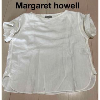 マーガレットハウエル(MARGARET HOWELL)のトマーガレットハウエル ボートネック ブラウス(シャツ/ブラウス(半袖/袖なし))