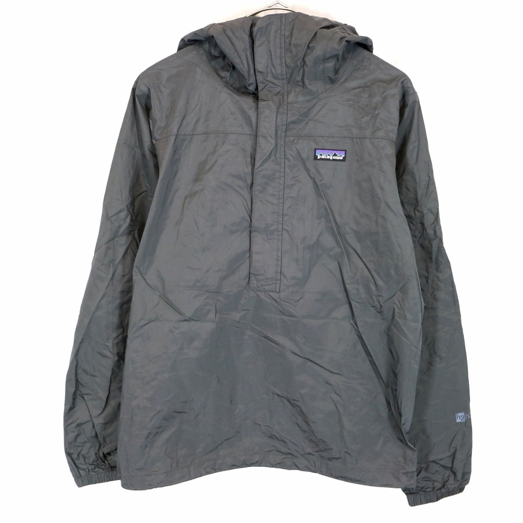 SALE/ patagonia パタゴニア h2no ナイロン マウンテンパーカー アウトドア ハーフジッププルオーバー グレー (メンズ S) 中古  古着 O0833 | フリマアプリ ラクマ