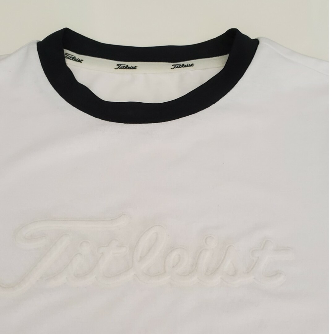 Titleist(タイトリスト)のTitleist韓国ロングTシャツ　白 スポーツ/アウトドアのゴルフ(ウエア)の商品写真