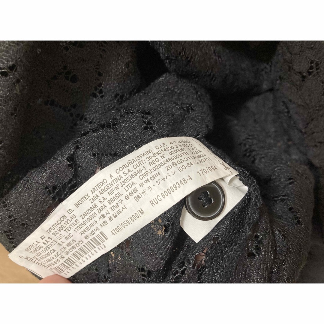 ZARA(ザラ)のLACE SHIRT WITH POCKETS レディースのトップス(シャツ/ブラウス(長袖/七分))の商品写真