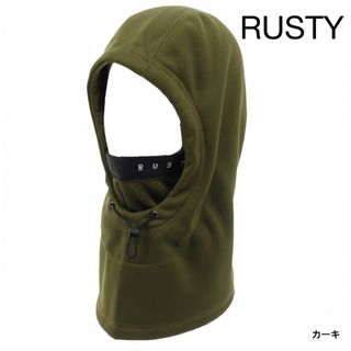 ラスティ(RUSTY)のRUSTY ラスティー　カーキ　レディース　ネックウォーマー フードウォーマー(マフラー/ショール)