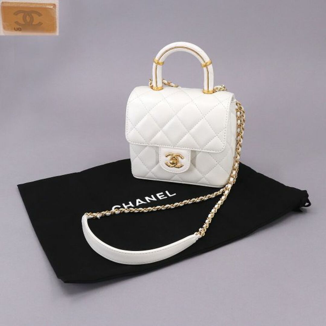 未使用 展示品 シャネル CHANEL マトラッセ 2way ハンド チェーン