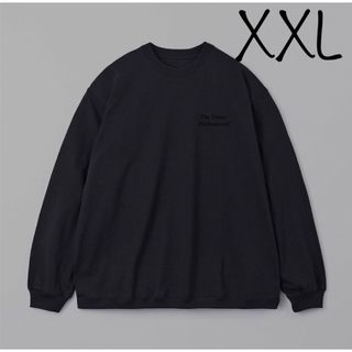 ワンエルディーケーセレクト(1LDK SELECT)のennoy Long sleeve hem rib tee 黒XXL エンノイ(Tシャツ/カットソー(七分/長袖))