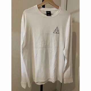 ハフ(HUF)のHUF ロンT ホワイト Lサイズ(Tシャツ/カットソー(七分/長袖))