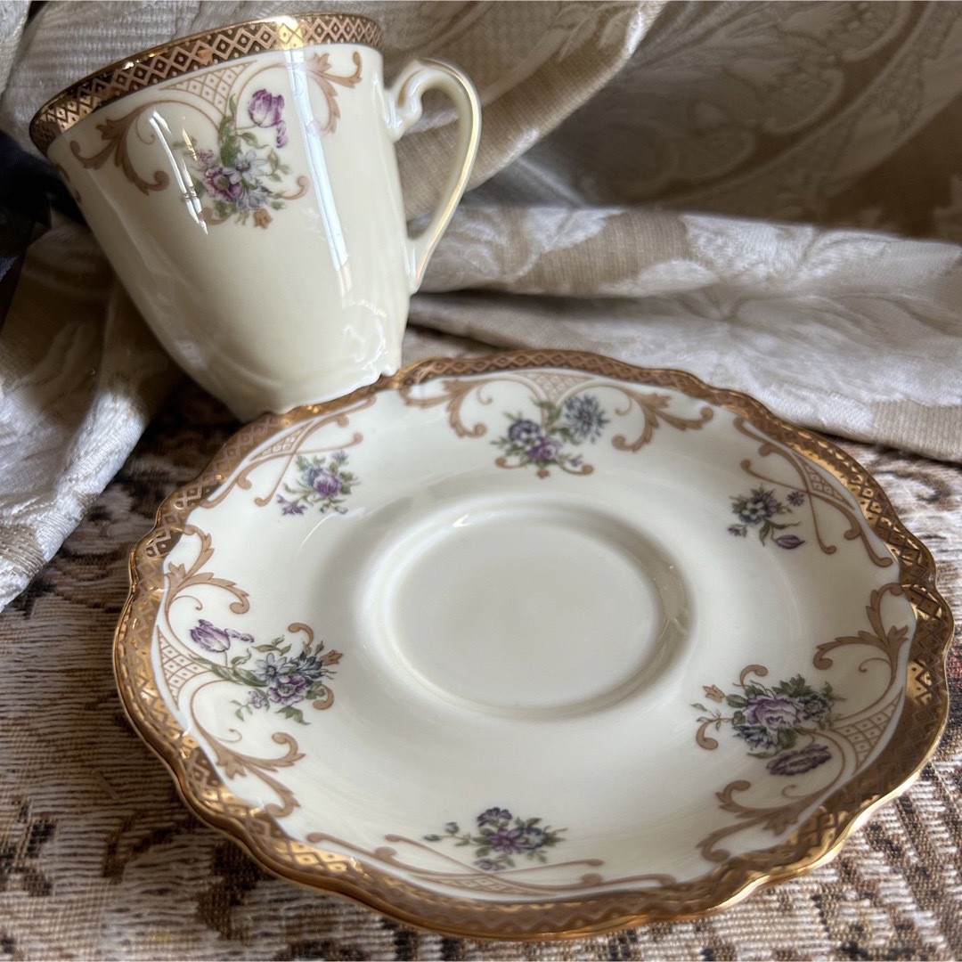 Rosenthal - フランス製 希少品 Limoges ハンドペイント カップ