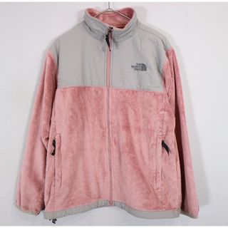 ザノースフェイス(THE NORTH FACE)のSALE/ THE NORTH FACE ノースフェイス デナリジャケット アウトドア キャンプ アウター 防寒 登山 ライトピンク (ユース XL) 中古 古着 O0863(ジャケット/上着)