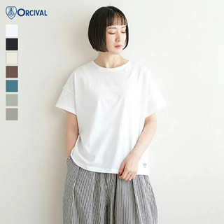 オーシバル(ORCIVAL)のオーシバル　ジャージーショートスリーブ　Tシャツ(Tシャツ(半袖/袖なし))