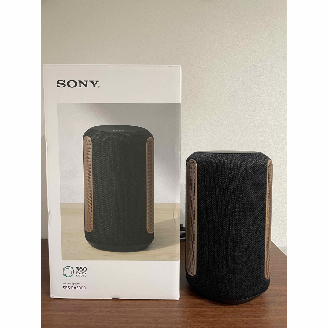 【未使用品】ワイヤレススピーカーSONY SRS-RA3000(B) BLACK