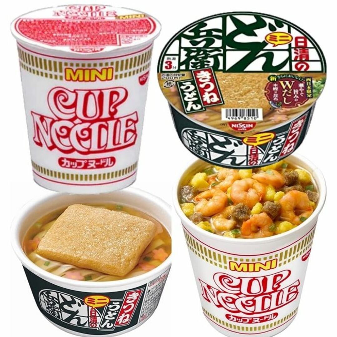 どん兵衛　日清食品　買いの通販　カップ麺　まるはな's　カップヌードル　まとめ　インスタント食品　by　shop｜ニッシンショクヒンならラクマ　ラーメン　箱