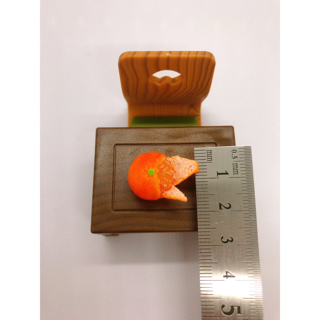 ミニチュアフード　みかん ハンドメイドのおもちゃ(ミニチュア)の商品写真
