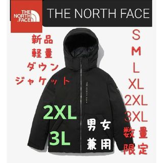 ザノースフェイス(THE NORTH FACE)のTHE NORTH FACE　ノースフェイス　新品　ダウンジャケット　黒　2XL(ダウンジャケット)