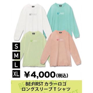 ビーファースト(BE:FIRST)のBE:FIRST ロングTシャツ　ピンク(アイドルグッズ)