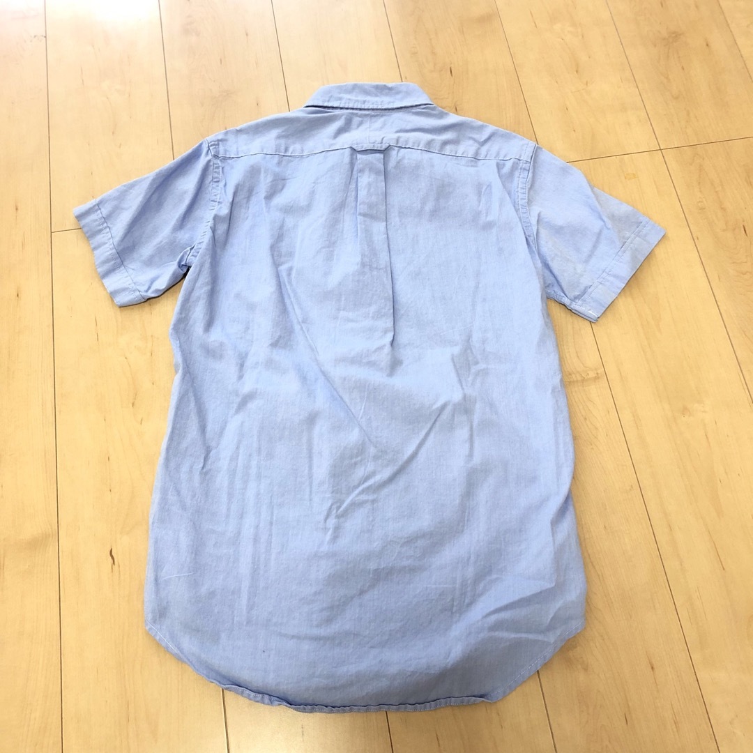 B.C STOCK(ベーセーストック)のSIMPLICITE 半袖ボタンダウンシャツ　オックスフォードシャツ メンズのトップス(シャツ)の商品写真