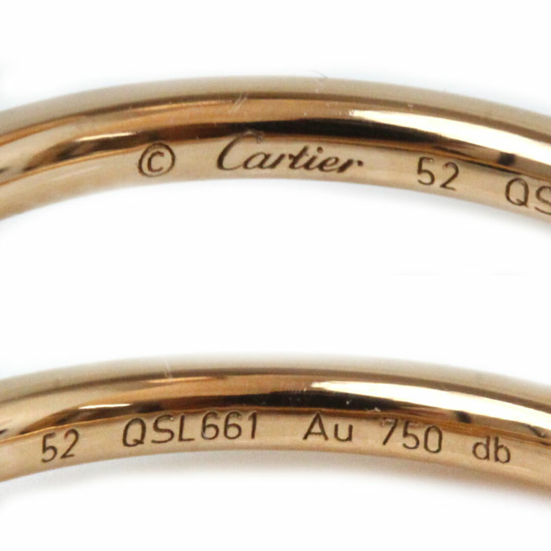 CARTIER カルティエ K18PG ピンクゴールド ミニラブ リング・指輪 B4085252 12号 52 3.6g レディース【美品】【あす楽】