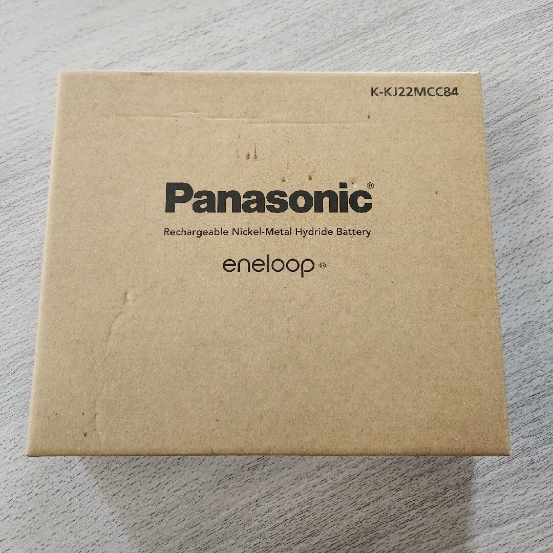 【新品未開封】Panasonic eneloop K-KJ22MCC84