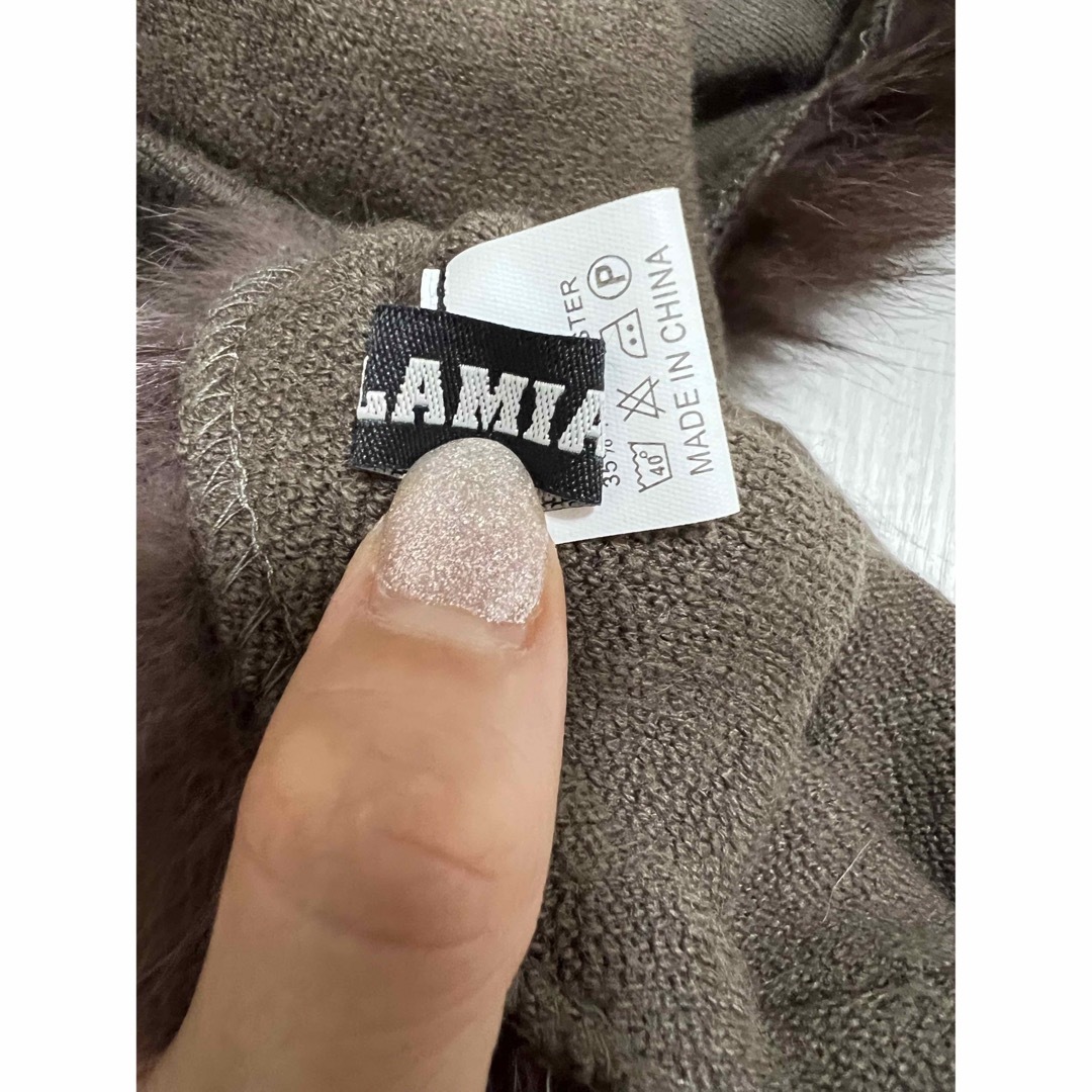 LAMIA(ラミア)のラミア ポンチョ レディースのジャケット/アウター(ポンチョ)の商品写真