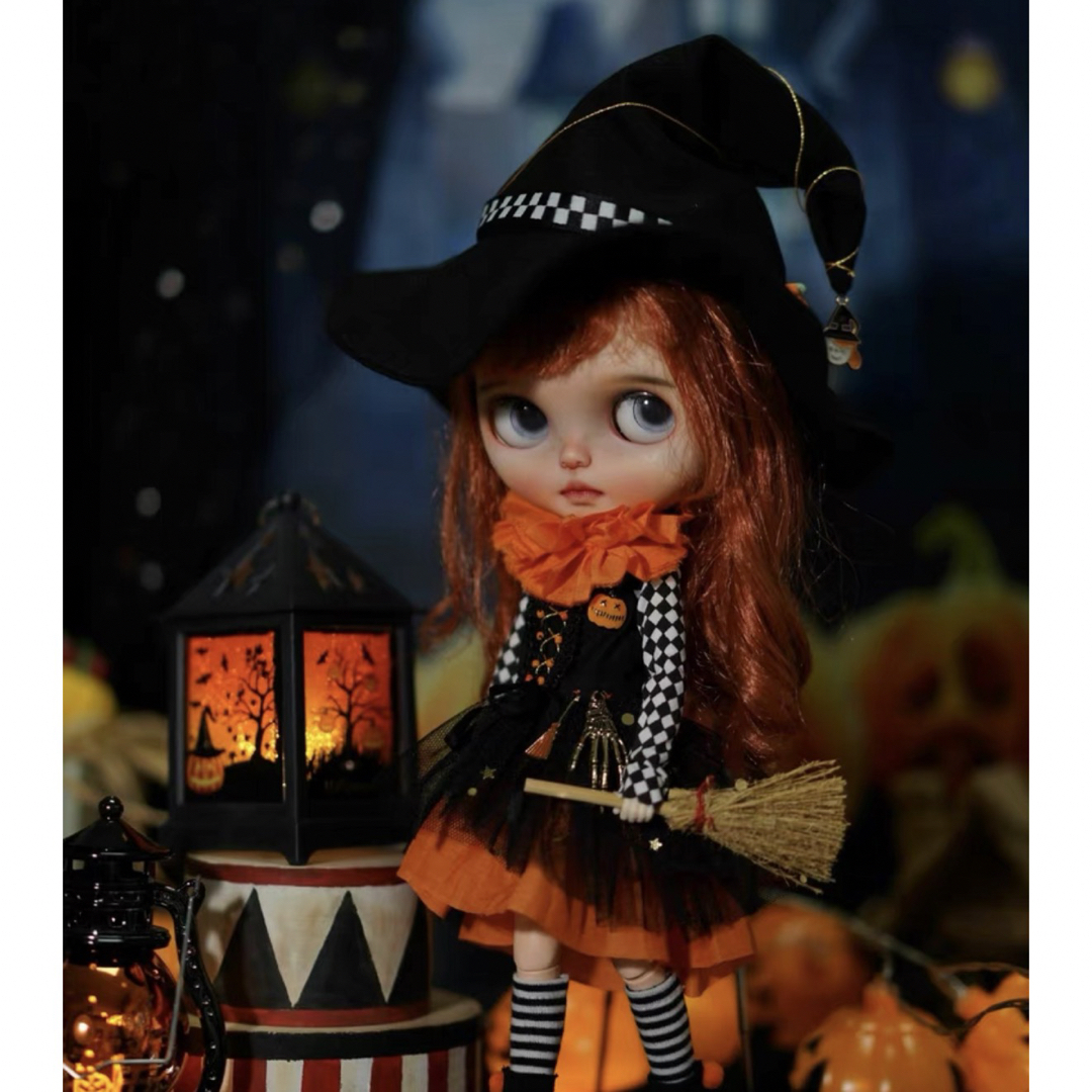 ブライス お洋服 アウトフィット 海外作家製 pumpkin witch