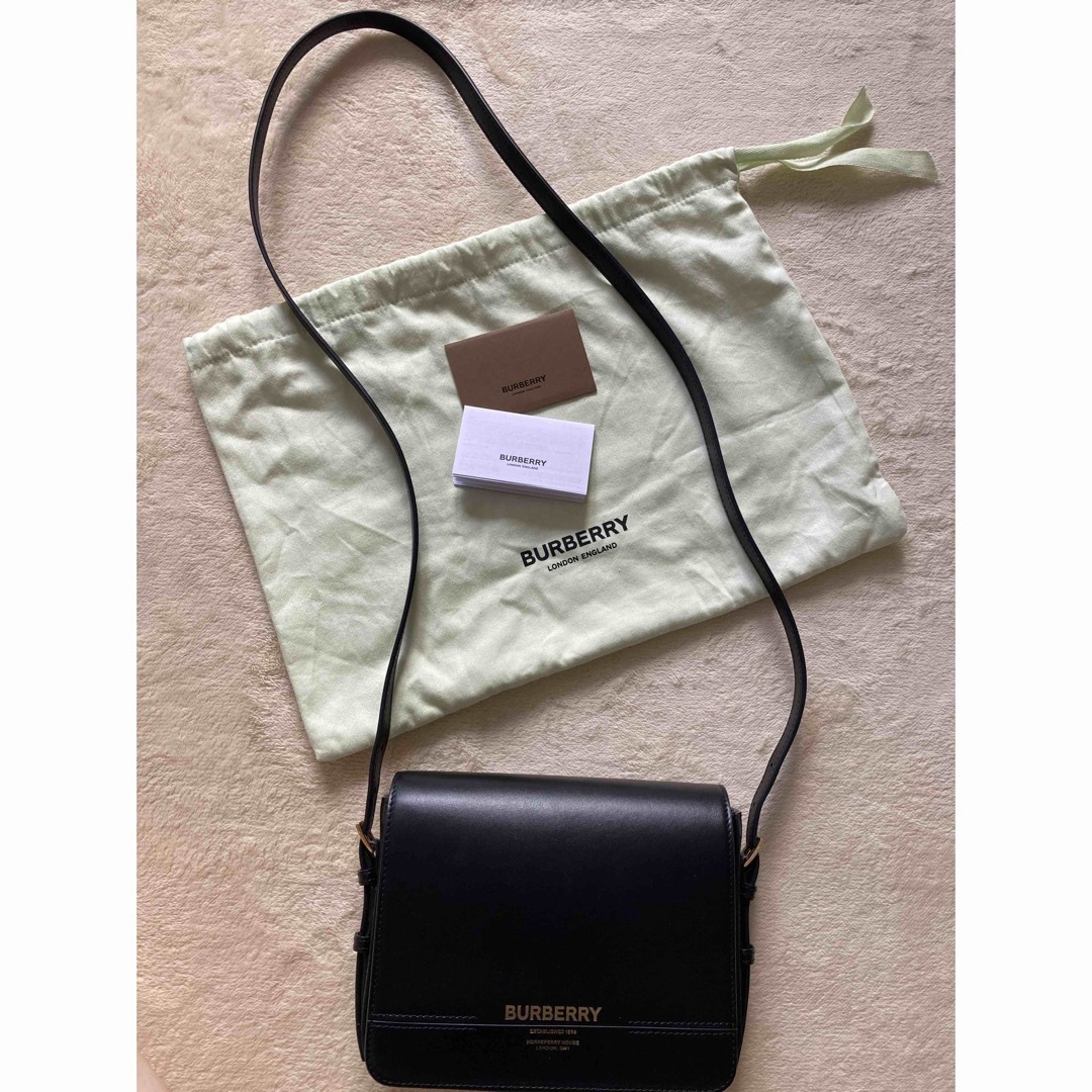 BURBERRY - BURBERRY バーバリー ショルダー レザーBurberry クラッチ
