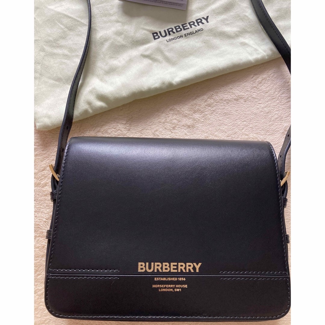 BURBERRY バーバリー ショルダー レザーBurberry クラッチバッグ | フリマアプリ ラクマ
