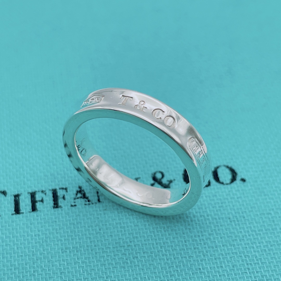 美品】Tiffany u0026 Co. ナロー リング 約7号 クリーニング済-