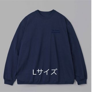 ワンエルディーケーセレクト(1LDK SELECT)のEnnoy Long sleeve hem rib tee ネイビー L(Tシャツ/カットソー(七分/長袖))