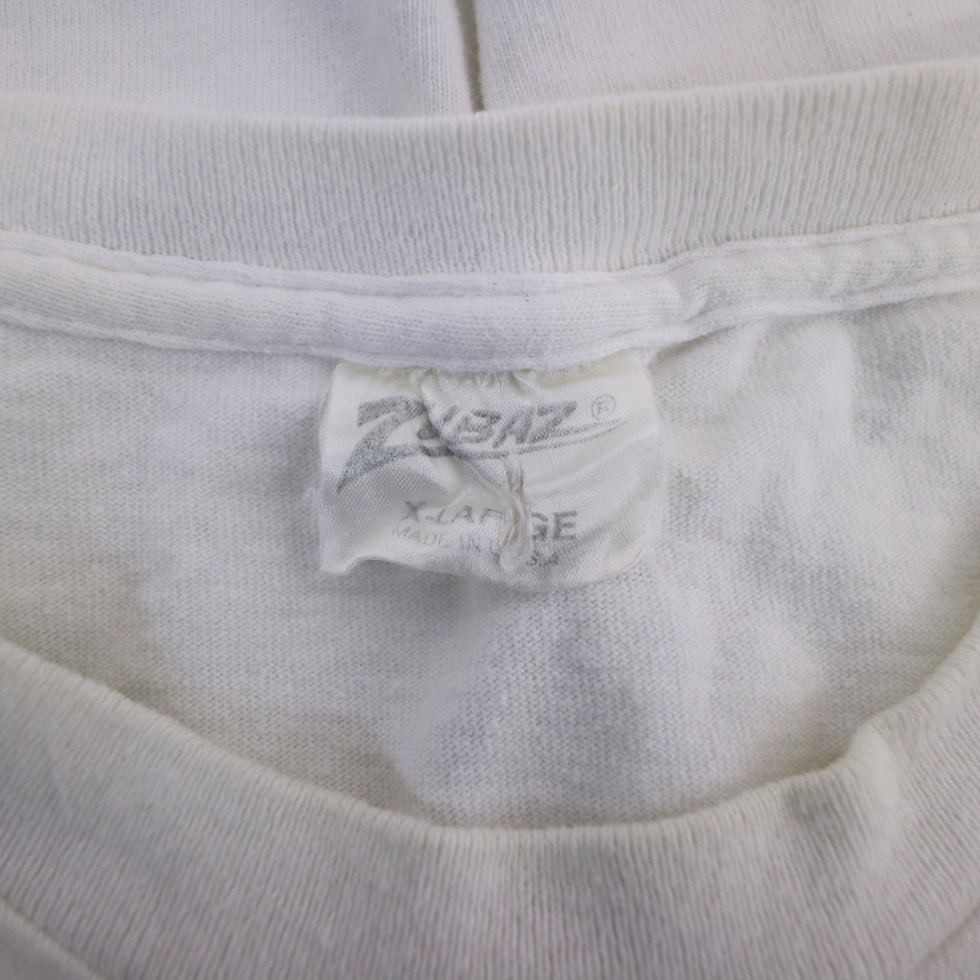 SALE/ ZUBAZ NFL マイアミ・ドルフィンズ 半袖Ｔシャツ 大きいサイズ シングルステッチ ホワイト (メンズ XL)   O0952 9