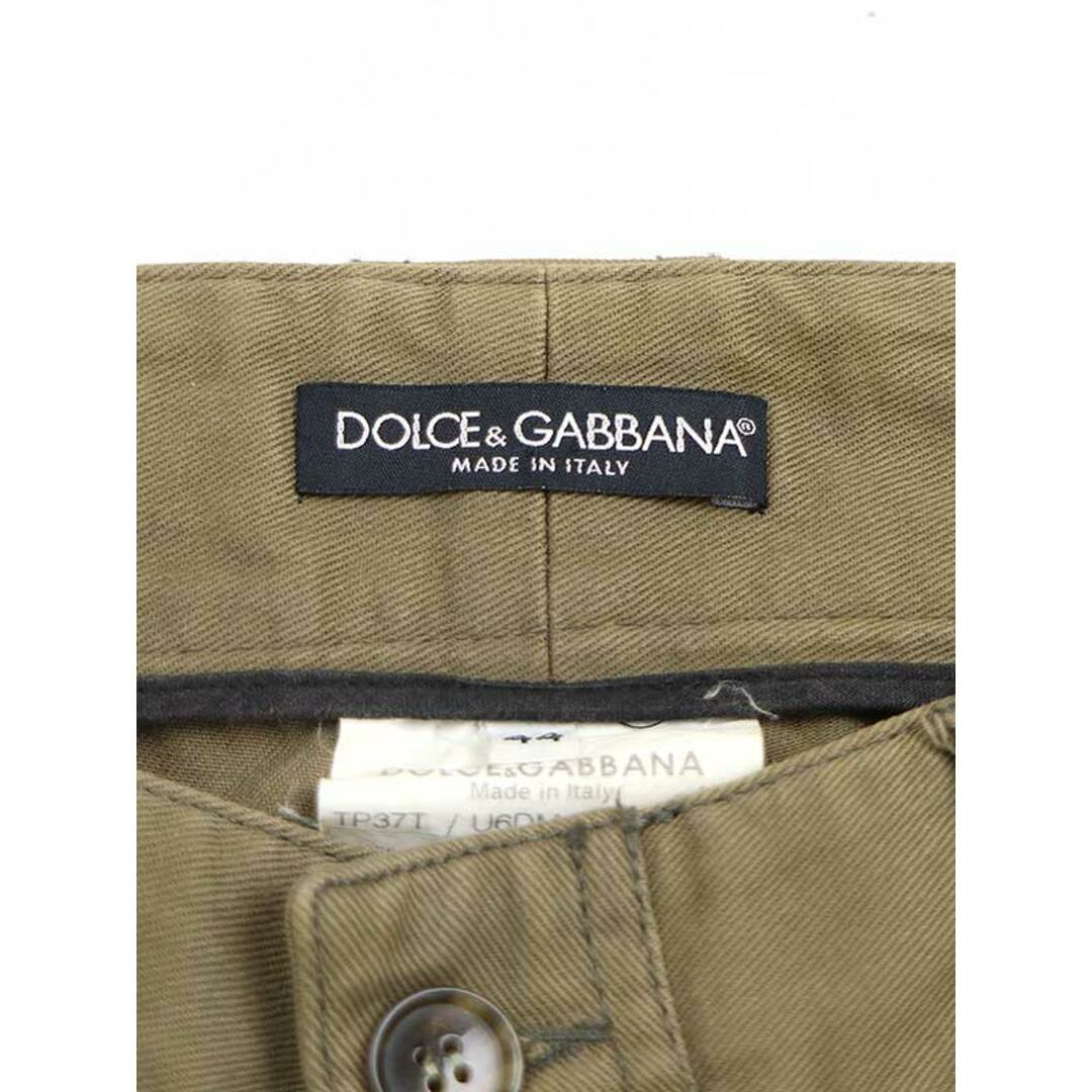 DOLCE&GABBANA ドルチェ＆ガッバーナ 2003AW  bondage parachute cargo pants ボンテージパラシュートカーゴパンツ カーキ 44 2