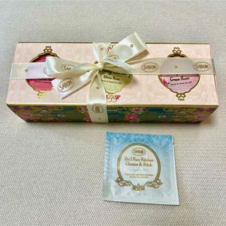 サボン(SABON)の【新品未使用品】リボン付きおまけ付きSABON サボンボディスクラブ60g×3(ボディスクラブ)