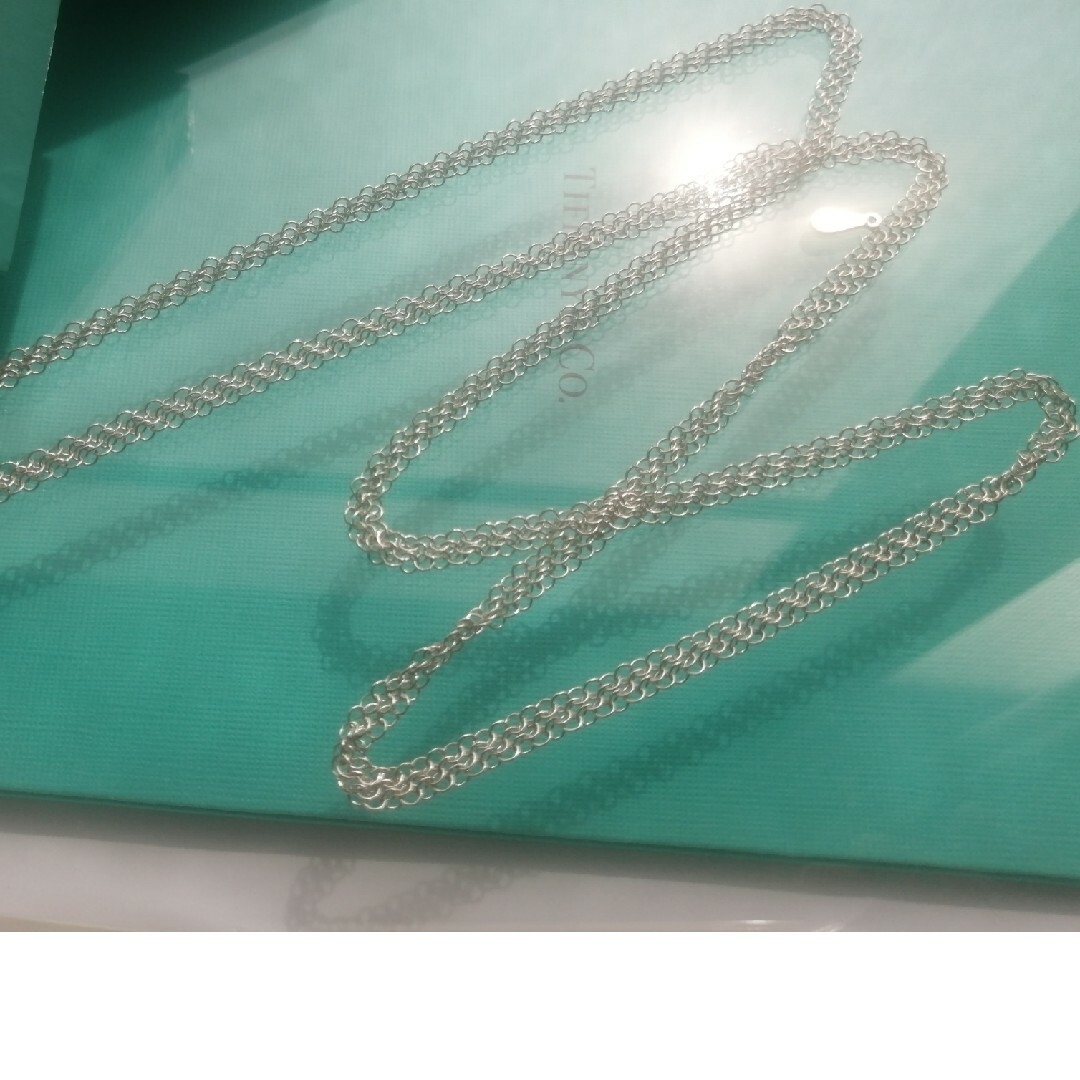 Tiffany & Co. - 最終値引き ティファニー メッシュネックレス Tiffany & Co. - 最終値引き ティファニー メッシュネックレス