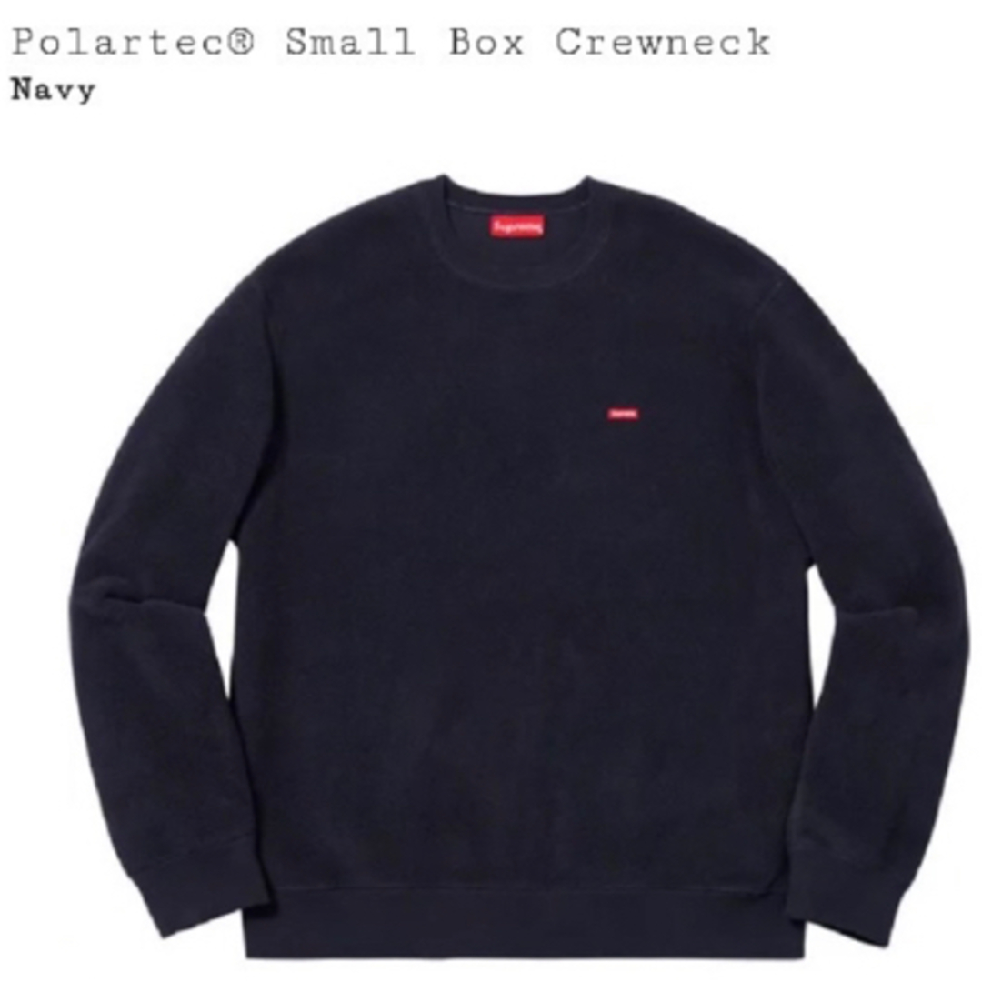 Supreme polartec Small Box Crewneck Sサイズ