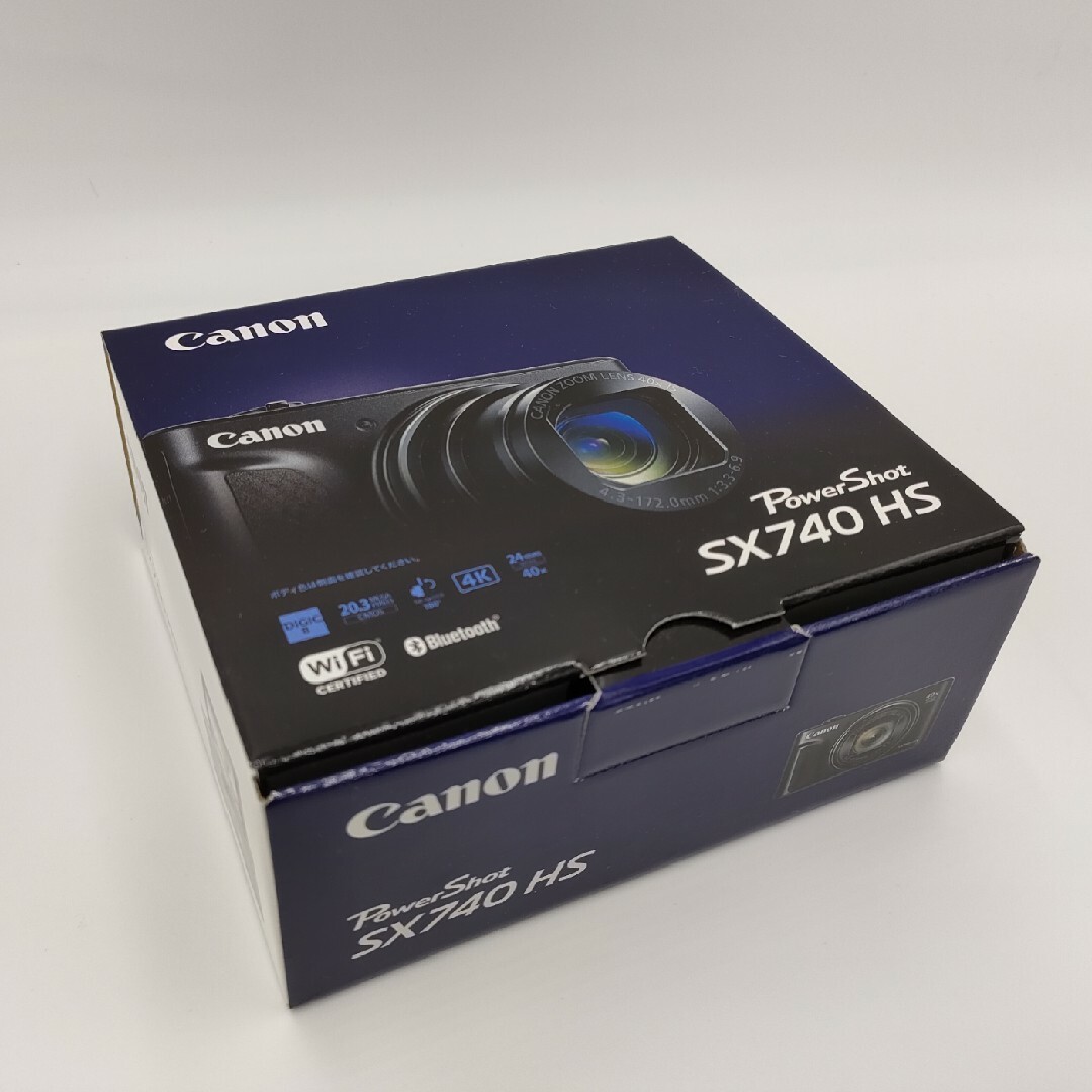 新品未使用  キヤノン  PowerShot SX740 HS BK