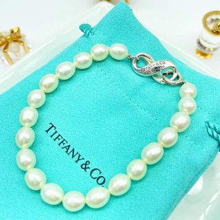 ティファニー(Tiffany & Co.)のティファニー パール インフィニティ シルバー ブレスレット ★89(ブレスレット/バングル)