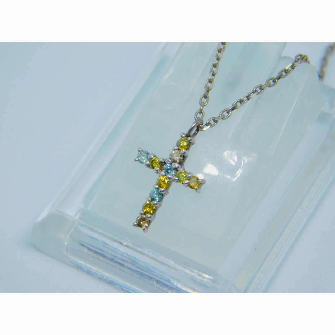 GARNI - 美品 GARNI ガルニ クロス ネックレス ペンダント シルバー925