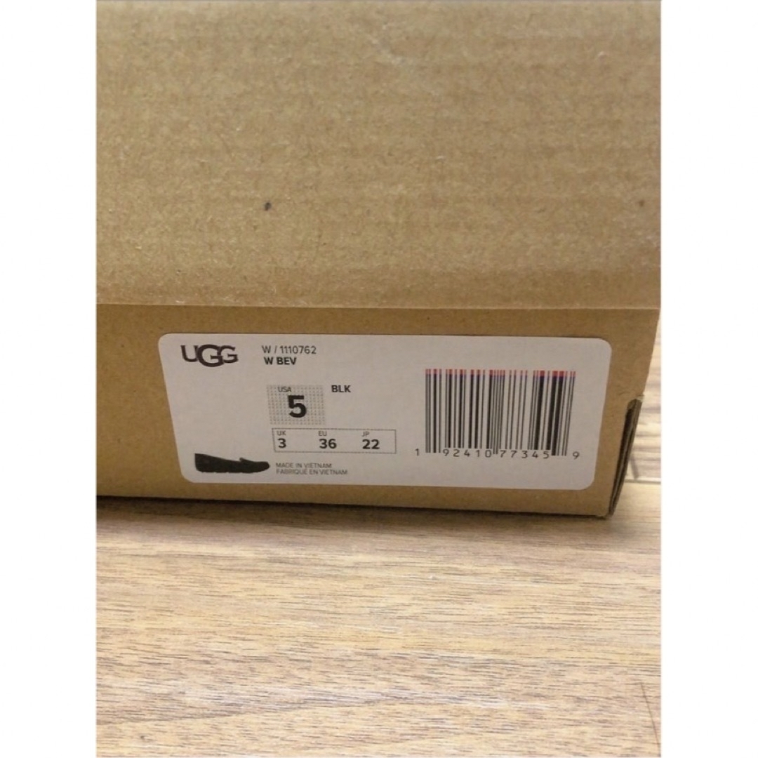 UGG【アグ】 BEV ビブ ブラック 22cm 新品未使用品 1110762 UGG【アグ】 BEV ビブ ブラック 22cm 新品未使用品 1110762