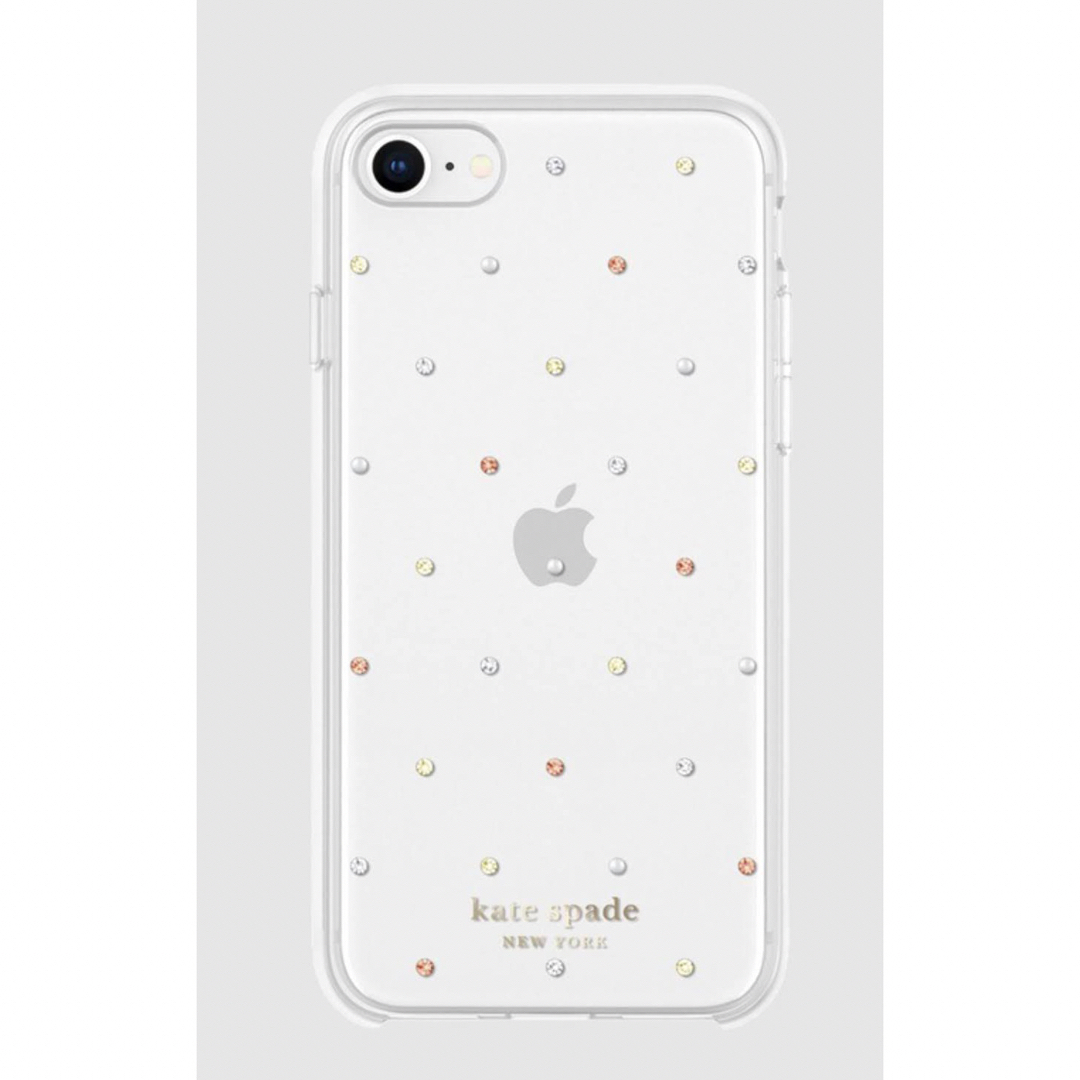 【katespade】 iPhone SE/ 8/ 7  ケース ドット 水玉 4